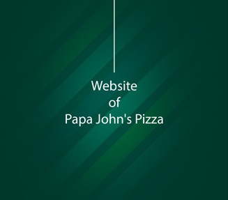 Website concept of papajohns.az